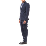 Trussardi // Santino Classic Fit Suit // Blue, Black (Euro: 48)
