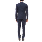 Trussardi // Santino Classic Fit Suit // Blue, Black (Euro: 54)