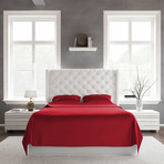 Luxury Bamboo Sheets // Brick Red (Double)