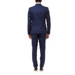 Omero Slim Fit Suit // Blue (Euro: 48)