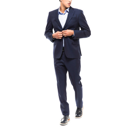 Omero Classic Fit Suit // Blue (Euro: 46)