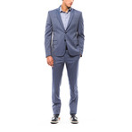 Trussardi // Pasquale Slim Fit Suit // Cornflower (Euro: 50)