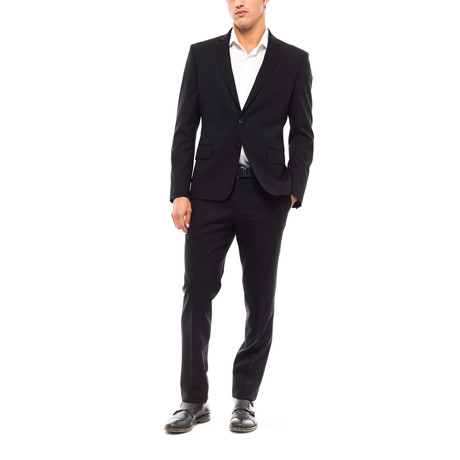 Camillo Slim Fit Suit // Black (Euro: 46)