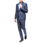 Alphons Slim Fit Suit // Cornflower (Euro: 56)