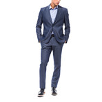 Alphons Slim Fit Suit // Cornflower (Euro: 48)