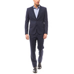 Ottavio Classic Fit Suit // Blue (Euro: 58)