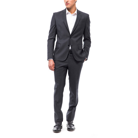 Flippo Slim Fit Suit // Grey (Euro: 46)