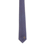 Giannis Silk Tie // Blue + Yellow