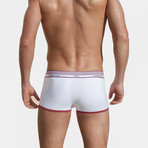 Quadro Trunk // White + Red (XL)