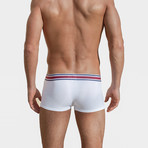 Santamonica Trunk // WhIte + Navy (M)