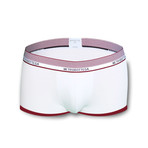 Quadro Trunk // White + Red (XL)