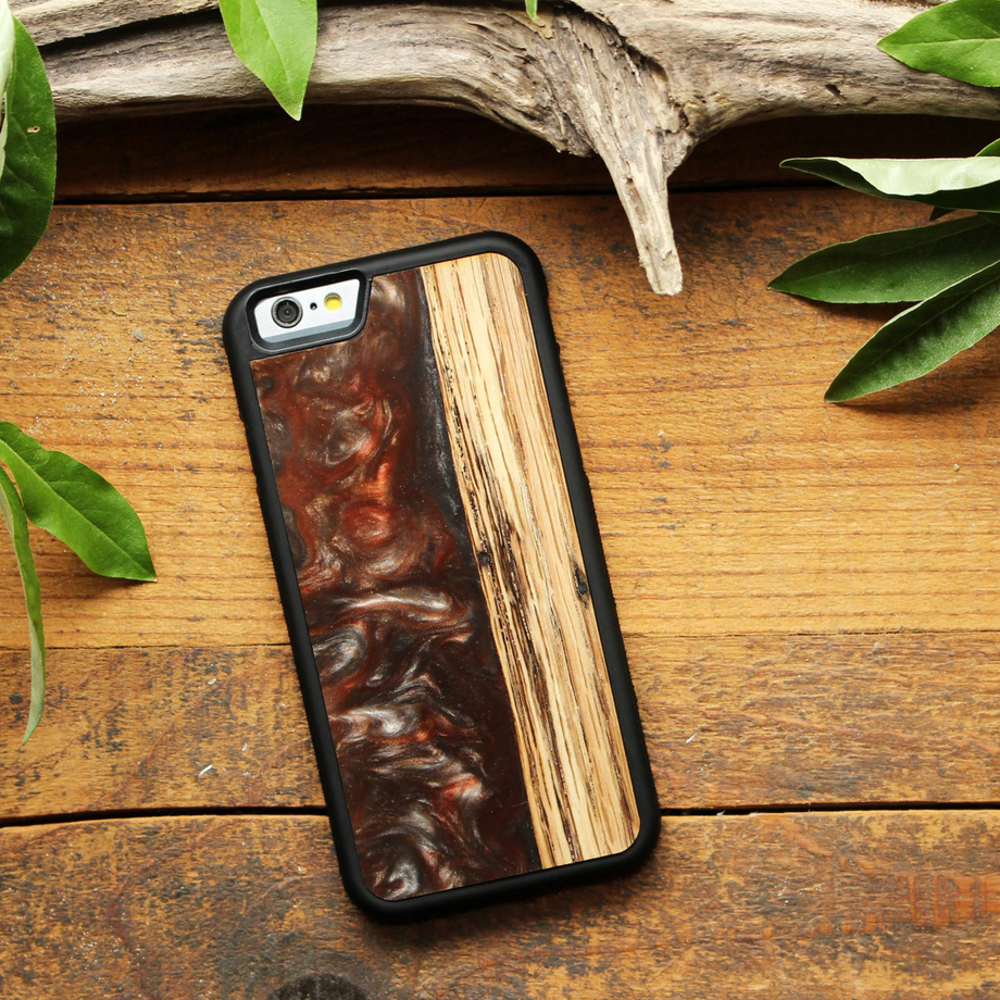 Carved Handmade Wood & Resin iPhone Cases Touch of Modern