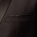 Slim Notch Lapel Tuxedo Jacket // Black (US: 36R)