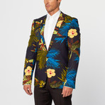 Ethan Printed Blazer // Bright Floral (US: 40R)