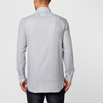 Plaid Dress Shirt // Blue Open Weave (US: 15.5 x 35)