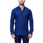 Kali Fluo Dress Shirt // Blue (XL)