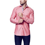Maceoo // Flavour Granit Dress Shirt // Red (XL)