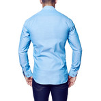 Maceoo // Flavour Granit Dress Shirt // Blue (XL)