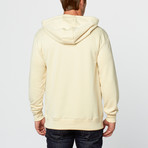 Alphabet City Unisex Triblend Pullover Hoodie // Cream (XL)