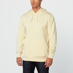 Alphabet City Unisex Triblend Pullover Hoodie // Cream (XL)