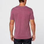 Tribeca Burnout Crewneck // Wine (M)
