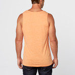 College Point Triblend Tank // Orange (L)