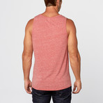 College Point Triblend Tank // Red (XL)