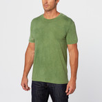 Tribeca Burnout Crewneck // Grass (XS)