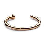 Steel Nail Cuff // Gold