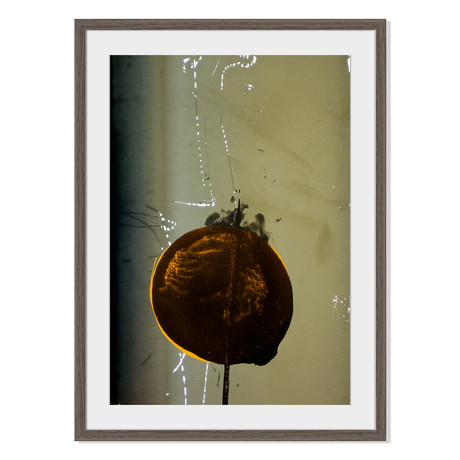 Orange Orb (14"W x 18"H x 1"D)