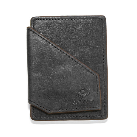 Havana Leather Magnetic Money Clip