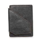 Havana Leather Magnetic Money Clip