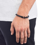 Harpoon Bracelet // Black