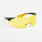 Decathlon // Matte Black (Yellow Lenses)