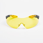 Decathlon // Matte Black (Yellow Lenses)