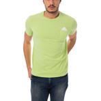 Bagutta // Basic Polka Dot T-Shirt // Green (M)