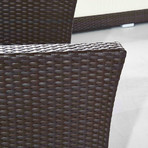 Cappuccino Conversation Furniture Set // 4 Pieces