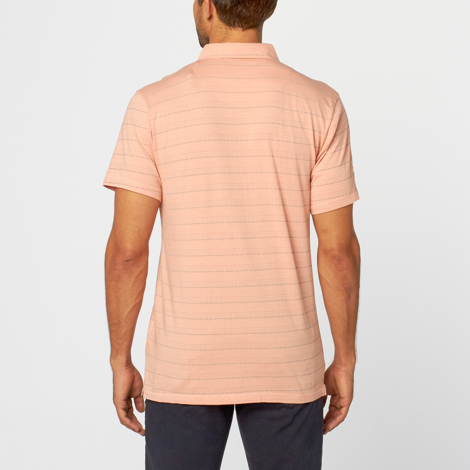 Polo Shirt // Salmon (S) Spenglish Touch of Modern