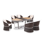 Fawn Dining Set // 7 Pieces