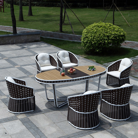 Fawn Dining Set // 7 Pieces