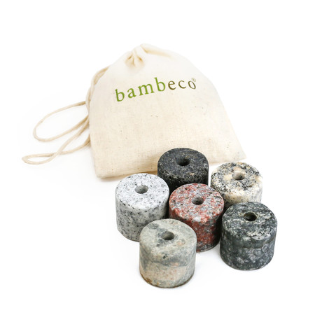 On the Rocks Drink Chiller Set in Organic Cotton Bag
