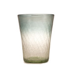 Maya Recycled Glass Ice Bucket // Smoke Gray