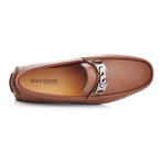 Carter Buckle Slip-On Loafer // Camel (US: 7.5)