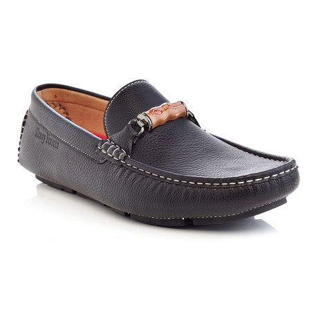 Corrie Buckle Driving Shoe // Black (US: 7.5)