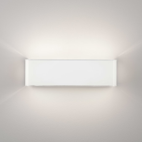 Block P 29 // LED Wall Sconce (Glossy White)