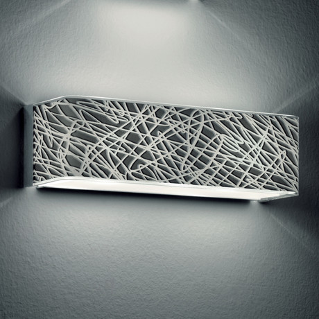 Block P 29 // Halogen Wall Sconce (Glossy White)