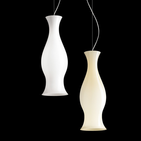 Spring // Suspension Light (Glossy White)