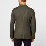 Notch Lapel Blazer // Dark Green (EU: 50L)