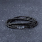 Elite Bracelet Set // Lava Rock