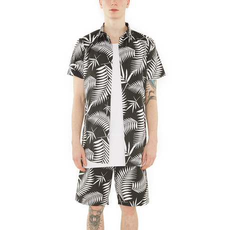 Control Sector // Hubble Woven // Black + White Print (L)